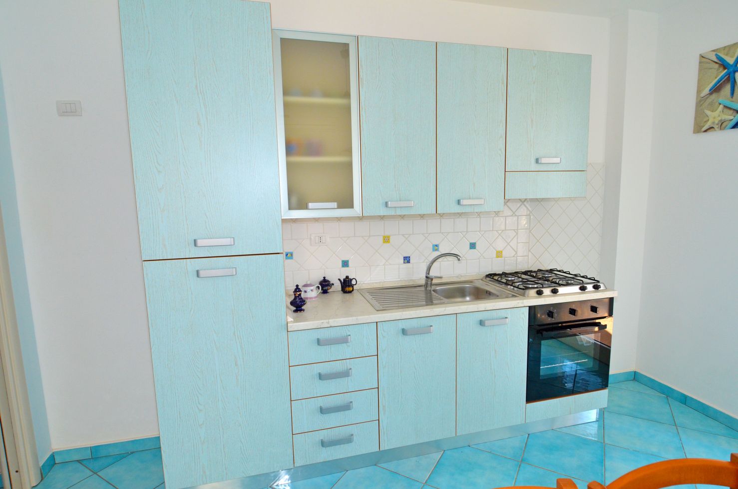 Cucina azzurra
